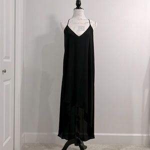 BCBG Maxazria Black Summer high/low dress
